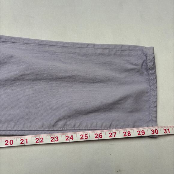 Sid Mashburn Straight Leg Jeans 34x30 Purple Denim 5 Pocket - Picture 7 of 11